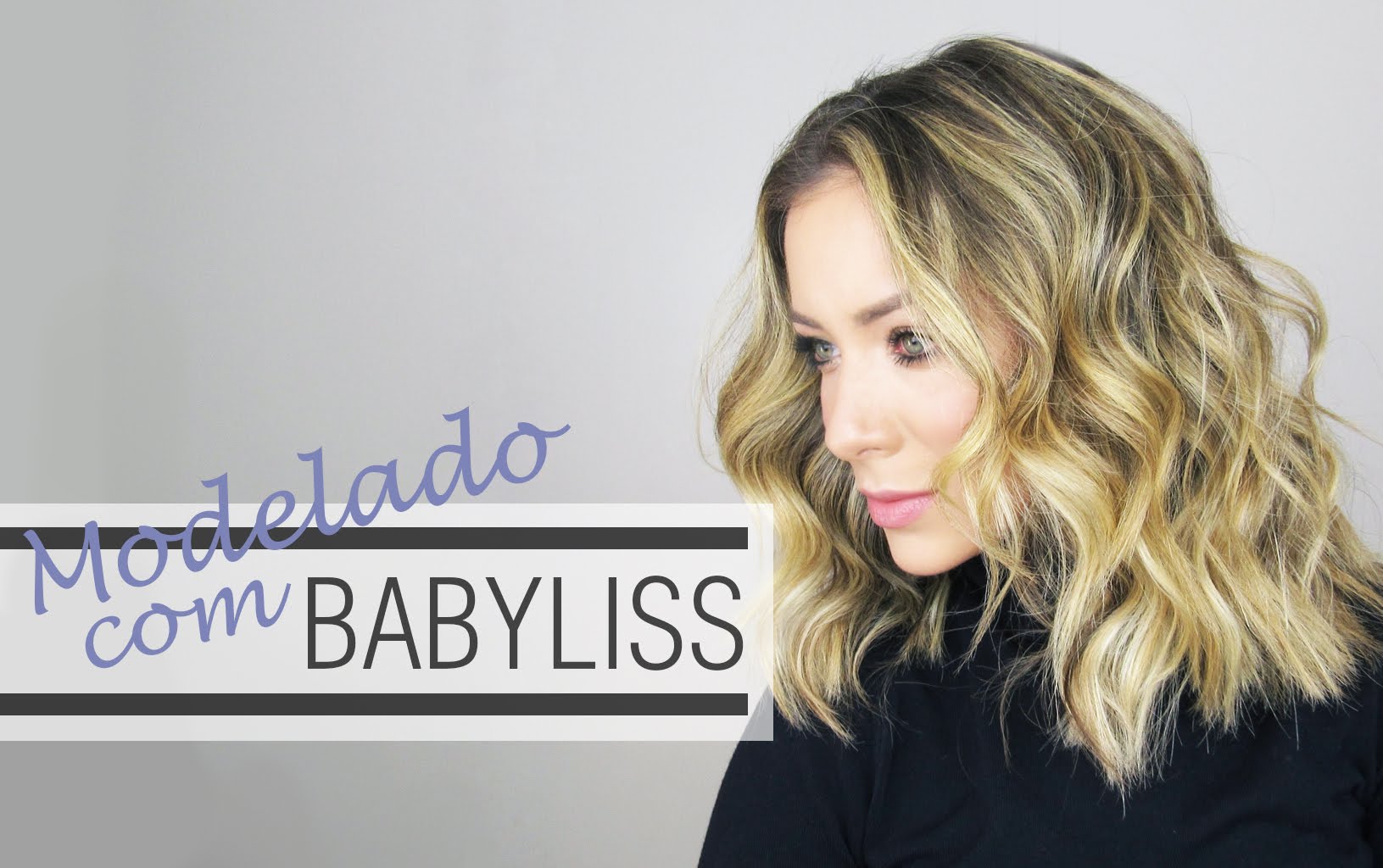 Modelado com Babyliss ( até nos cabelos curtos) por Helena Lunardelli